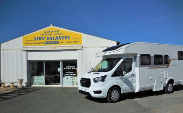 Installation caravane Les Mathes